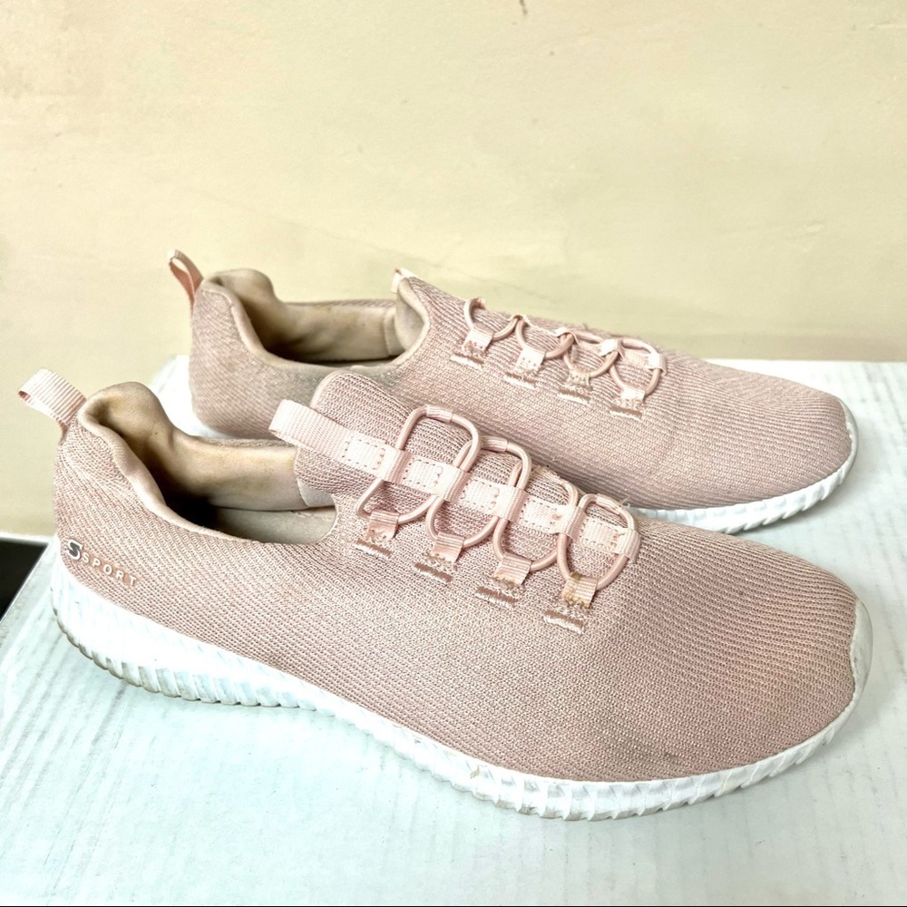 Women's S Sport By Skechers Charlize Apparel Sneakers Size 8 Blush Color 9.5